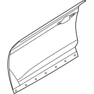Hyundai 76111-K5000 PANEL-FRONT DOOR OUTER, LH