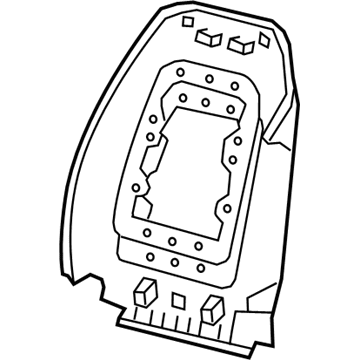 GM 42444293 Rear Panel