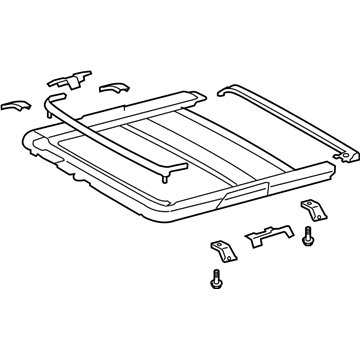 Lexus 63203-30191 Housing Sub-Assy, Sliding Roof