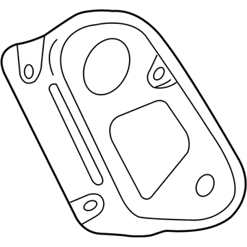 Toyota 81584-33120 Back Up Lamp Gasket