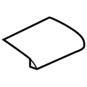 Toyota 55472-06070-C0 Top Panel