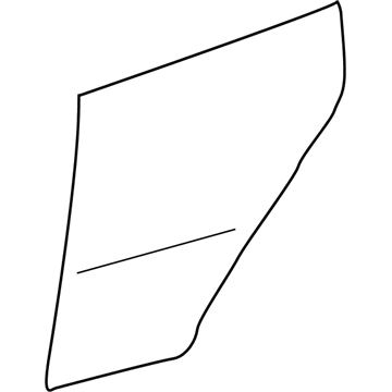 Hyundai 77111-2D011 Panel-Rear Door Outer, LH