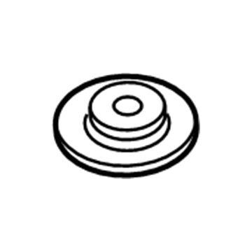 Hyundai 55360-G2000 Rear Spring Pad, Lower