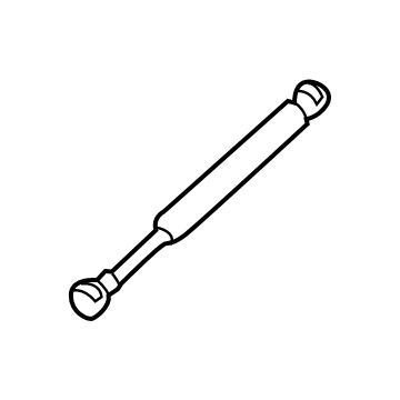 BMW 51-23-7-206-644 Gas-Filled Strut, Engine-Compartment Lid