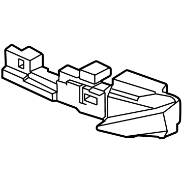 Hyundai 86521-L1450 ABSORBER-FRONT BUMPER ENERGY, L