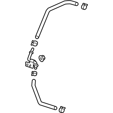 GM 96676630 Overflow Hose