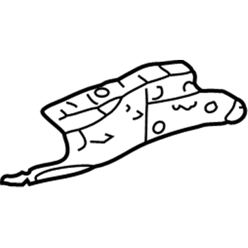 Toyota 57016-13020 Reinforcement