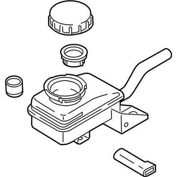 Nissan 46090-1AA0B Tank-Oil Reservoir