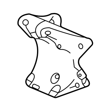 Acura 38930-6S9-A00 BRACKET, COMPRESSOR