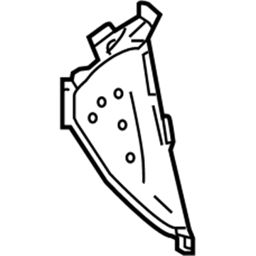 Toyota 52112-47060 Bumper Filler