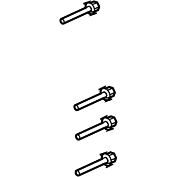 Ford -W503299-S437 Tension Pulley Bolt