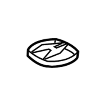 Acura 75700-S3V-A01 Emblem, Front (A)
