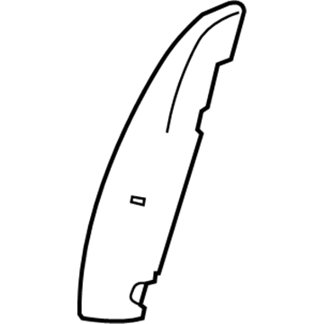 GM 20820408 Seat Back Pad