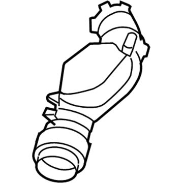 Infiniti 16576-EG00A Duct Assembly-Air