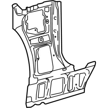 Lexus 61121-06170 Panel, COWL Side, RH