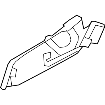 Mopar 1RW62DK2AB Shield-Passenger OUTBOARD