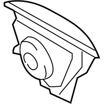 Lexus 45130-33500-C0 Button Assy, Horn