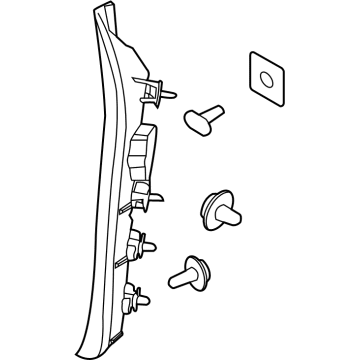 Hyundai 87320-S8000 GARNISH-T/GATE UPR, LH