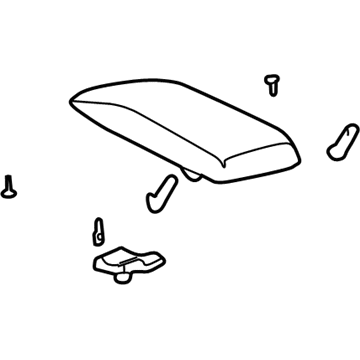 Toyota 58905-35040-B1 Lid Assembly