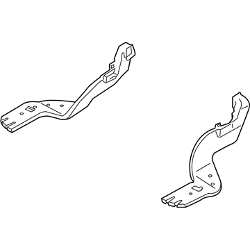 Kia 973603R000 Duct-Rear Heating, LH