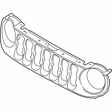 Mopar 6VN65LXHAA Grille-Radiator