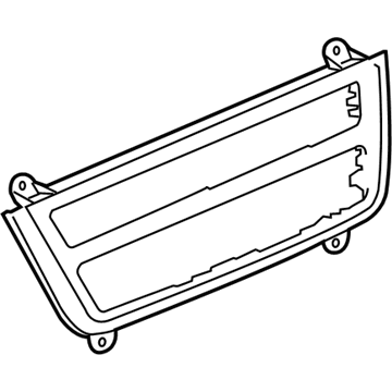 BMW 64-11-9-207-197 Trim, A/C Operating Unit