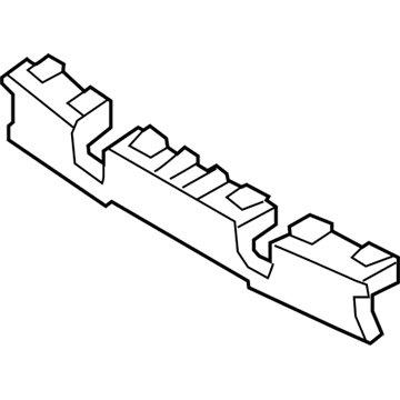 Kia 866202J000 Absorber-Rear Bumper Energy
