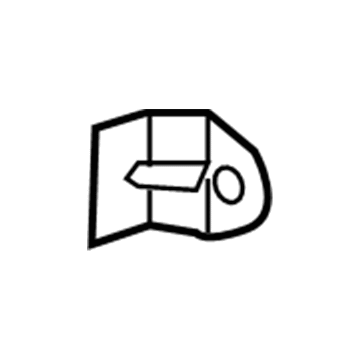 GM 25771345 Fender Rear Bracket
