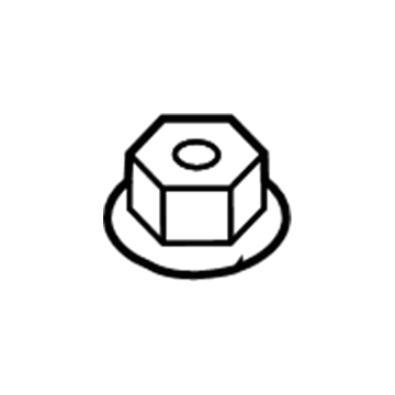 Toyota SU003-02868 Rear Mount Nut
