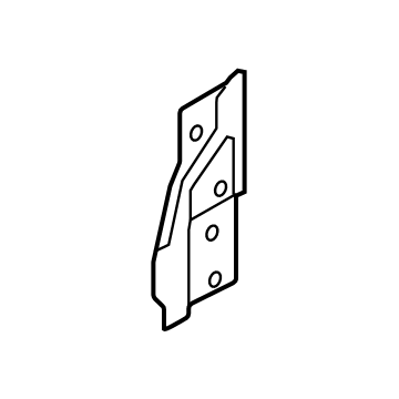 BMW 41-14-5-A37-985 LEFT INTERIOR COLUMN A:411010