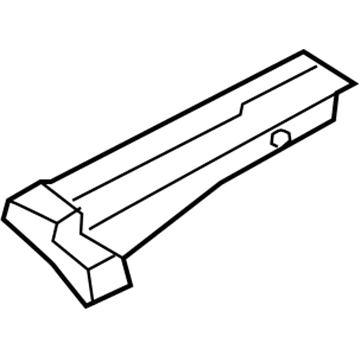 BMW 51-47-9-808-163 Facing, Floor Panel, Left