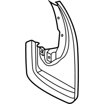Ford NZ6Z-16A550-BA KIT - MUDFLAP