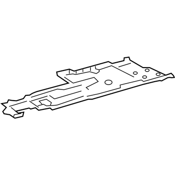 Lexus 58401-50012 BOARD SUB-ASSY, FLOO