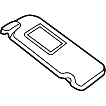Hyundai 85210-1R170-8M Sun Visor Assembly, Left