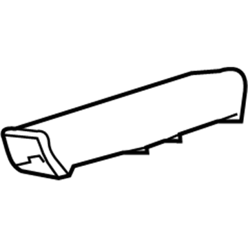 GM 39156620 PAD-F/SEAT CUSH FRT EXTN