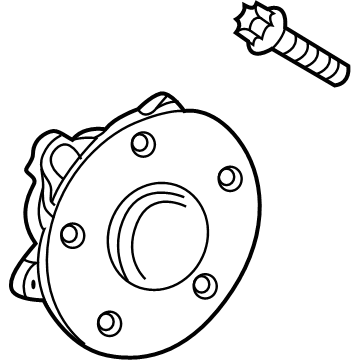 Lexus 43550-11020 Front Axle Hub Sub-Assembly, Left