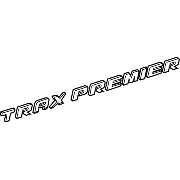 GM 42599001 Nameplate