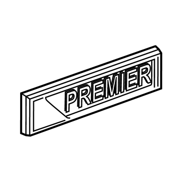 GM 42472602 Nameplate
