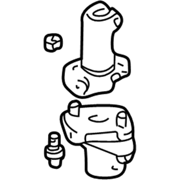 Toyota 45860-35300 Shaft Assembly, Steering