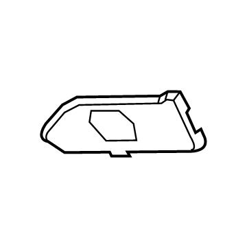 Nissan 62256-6CA0B FINISHER - Front Bumper