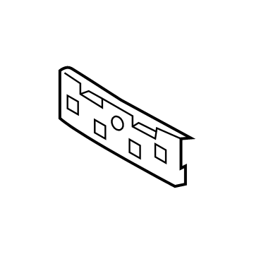 Nissan 96210-6CA0A Bracket - Licence Plate