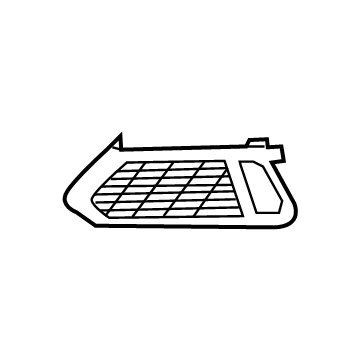 Nissan 62256-6CA0A FINISHER - Front Bumper