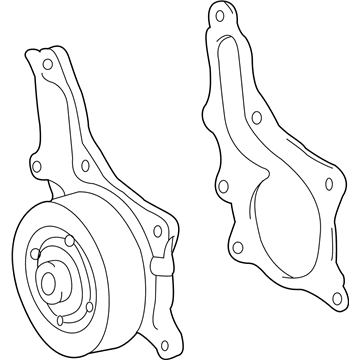 Lexus 16100-09515 Pump Assy,Water