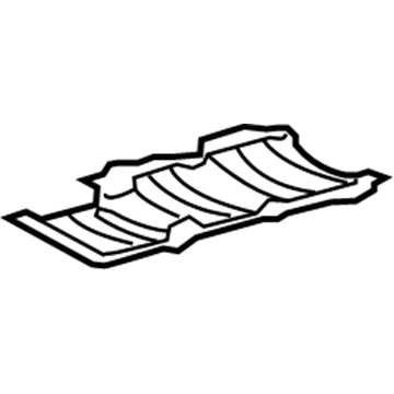 Lexus 12121-31060 Plate, Oil Pan Baffle, NO.1