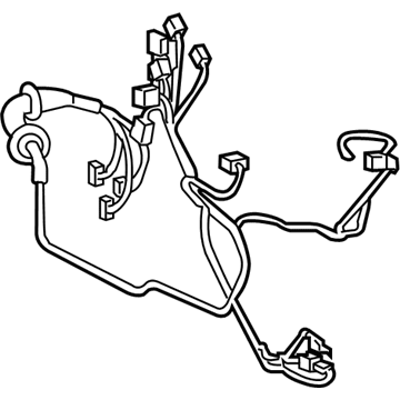 Lexus 82151-33E80 Wire, Front Door, RH