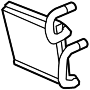Acura 79211-STX-A01 Core, Heater