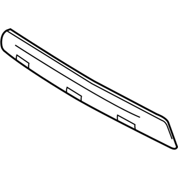 Kia 866121U200 Rear Bumper Lower Cover