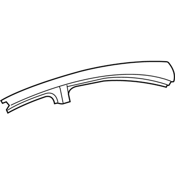 Lexus 61213-33090 Rail, Roof Side Outer Upper No.1, RH