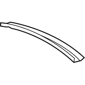 Lexus 63104-33903 Reinforcement Sub-Assy, Roof Panel, Rear