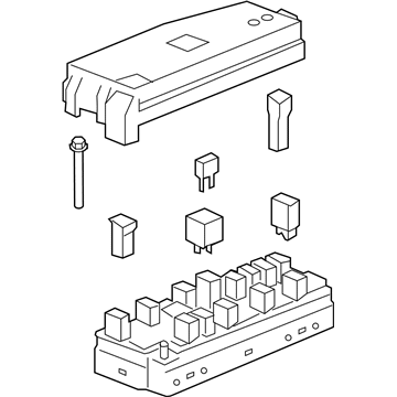 GM 22799541 Block, Body Wiring Harness Junction